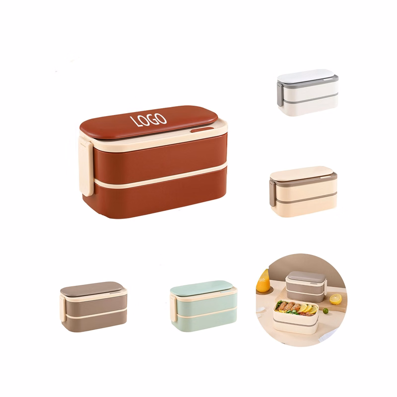 Household Microwave Multi Grid Tableware Lunch Box