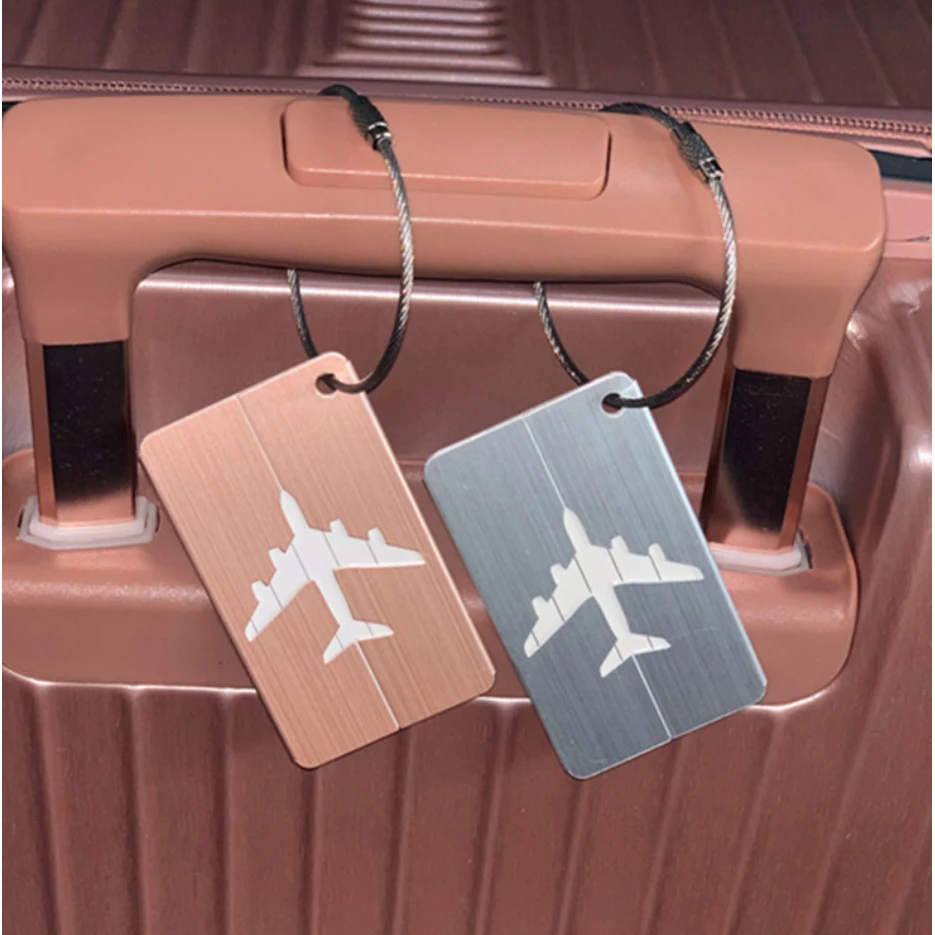 Aluminum Alloy Travel Luggage Tag 1