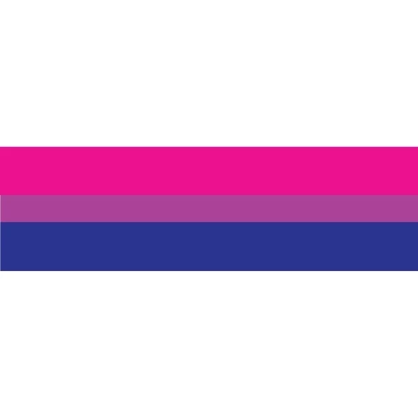 Bisexual Window Decals 3" x 10" 1