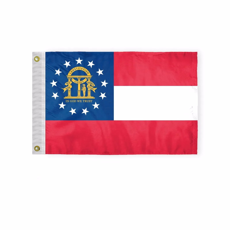 12"x18" to  8'x12'  Georgia 2003 Nylon Flags