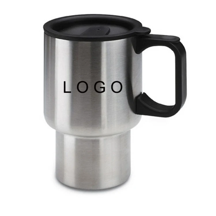 16 Oz. Stainless Steel Travel Mug 1