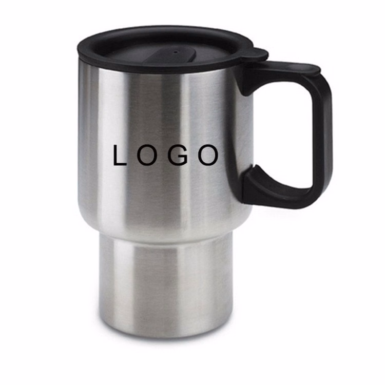 16 Oz. Stainless Steel Travel Mug