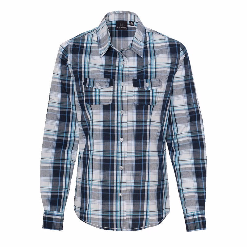 Women's Plaid Shirt - 5222