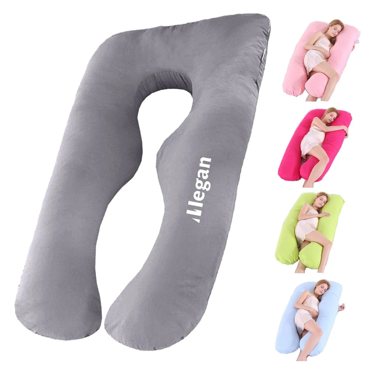 U-Shaped Cotton Multifunctional Maternity Pillow 1