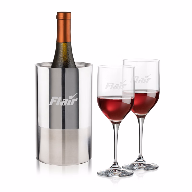 Catania Wine Cooler & Belmont Wine Set
