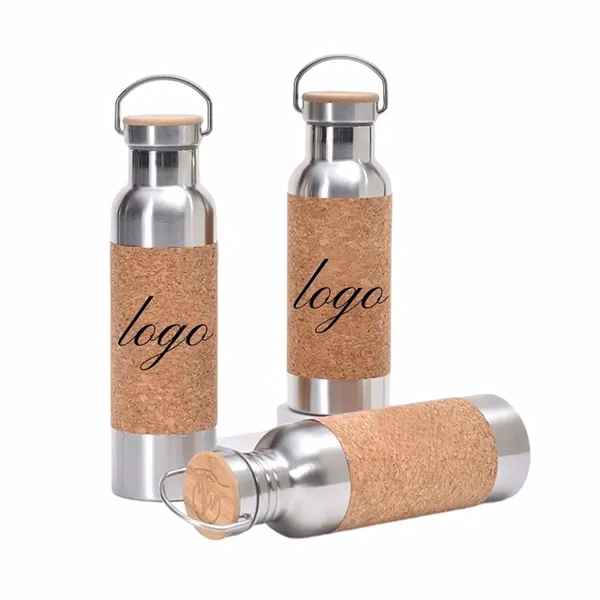 16oz Vacuum Sealed Stainless Steel Water Bottle for Commutes, Fitness and Travel