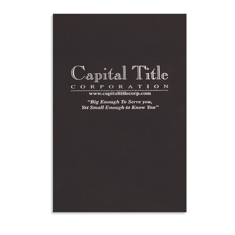 Legal Size Presentation Folders with Foil Stamped Imprint 1