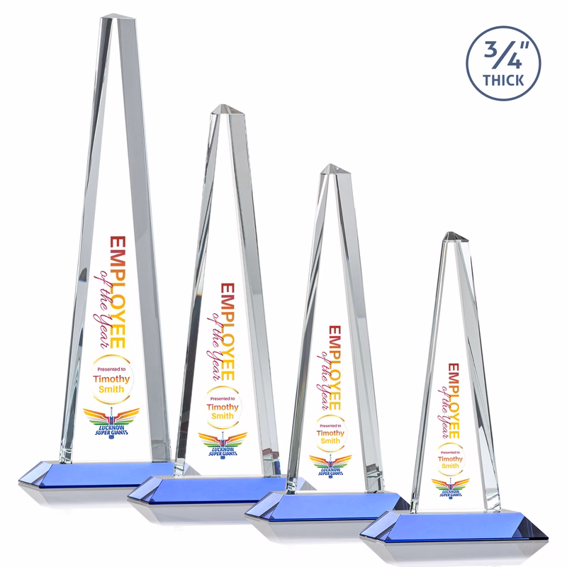 Majestic Tower VividPrint™ Award - Sky Blue
