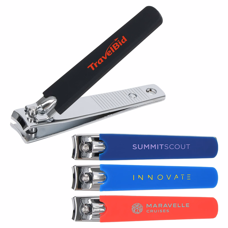 Nail Clipper with Silicone Grip