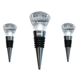 Non Toxic Narrow Diamond Shaped Wine Cork Bottle Stopper 1