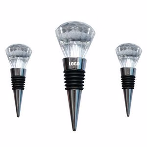 Non Toxic Narrow Diamond Shaped Wine Cork Bottle Stopper