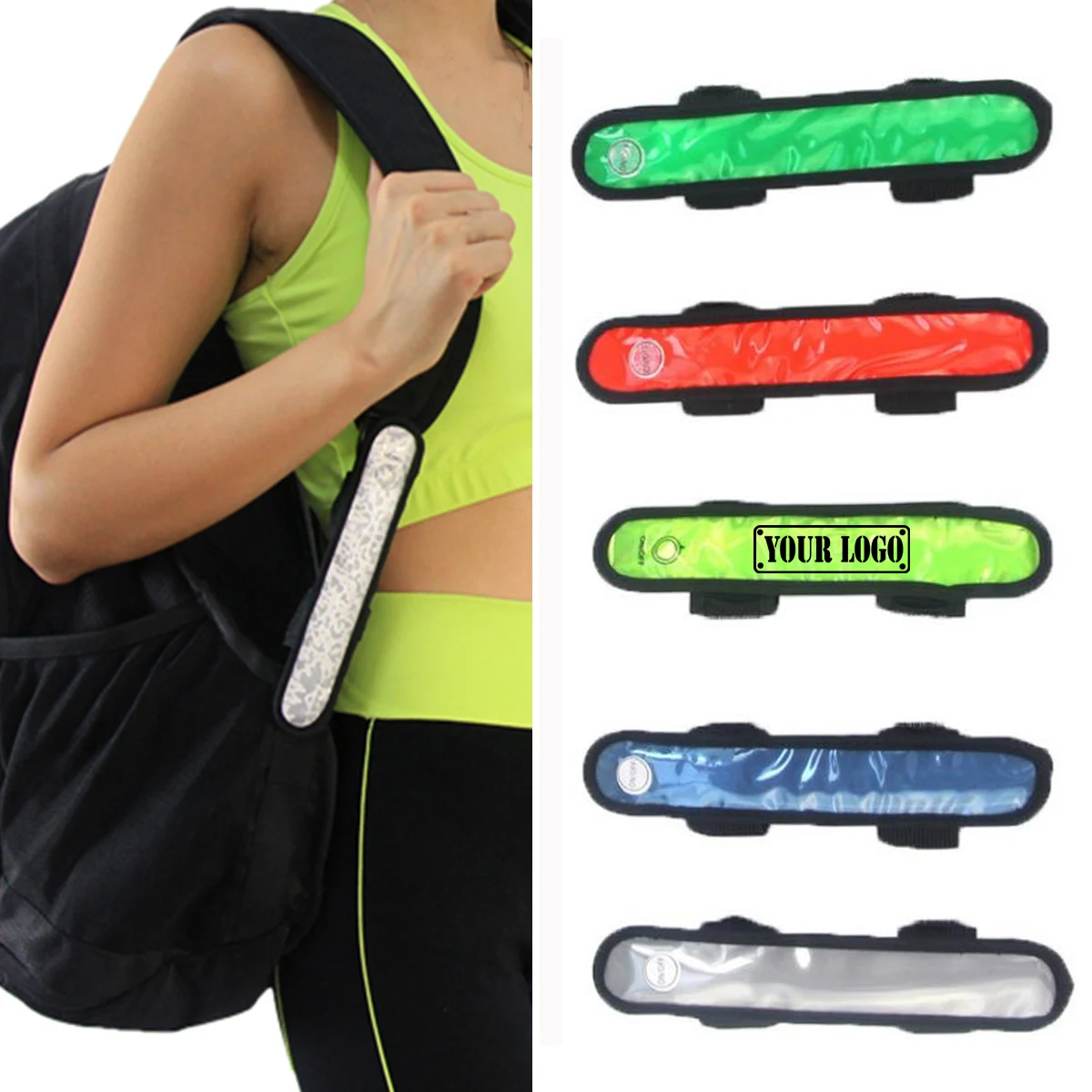 Light Up LED Reflective Safety Pendant 1