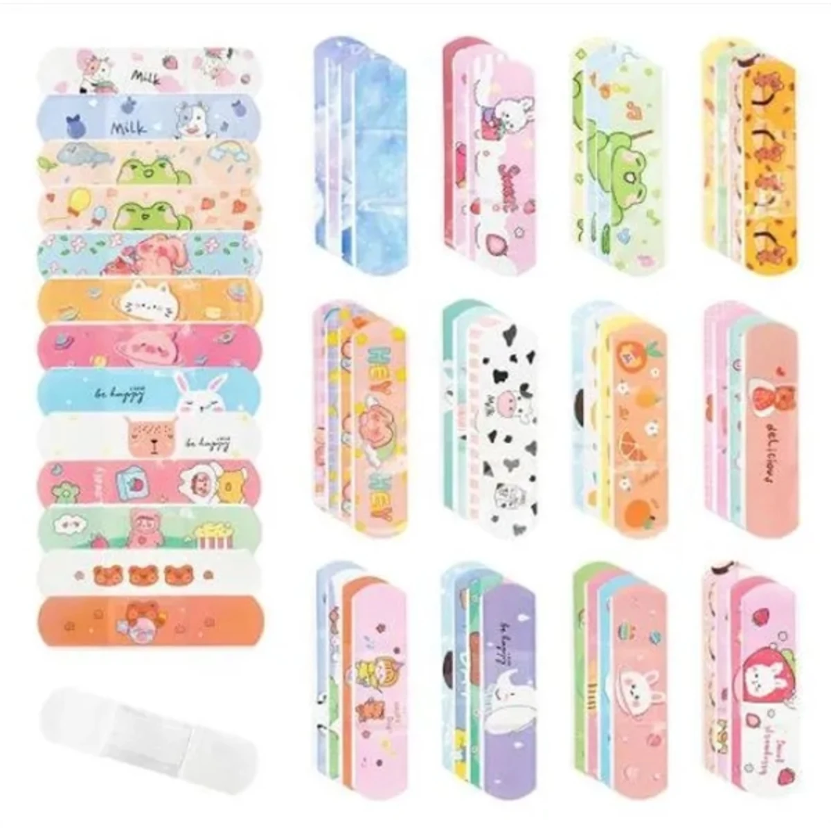 Custom Printed Colorful Bandages
1