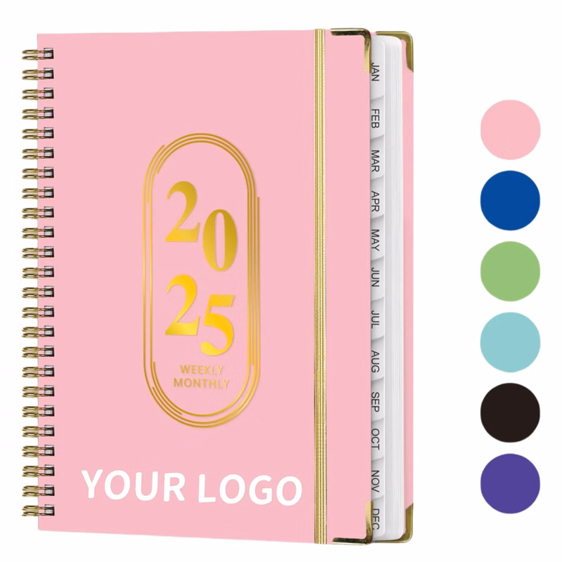 2025 Monthly Planner with Spiral Bound