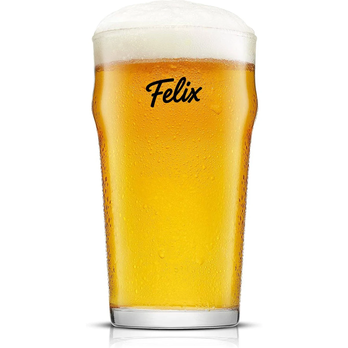 17oz Lead Free Pint Style Craft Beer Glasses 1