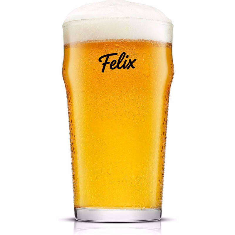 17oz Lead Free Pint Style Craft Beer Glasses