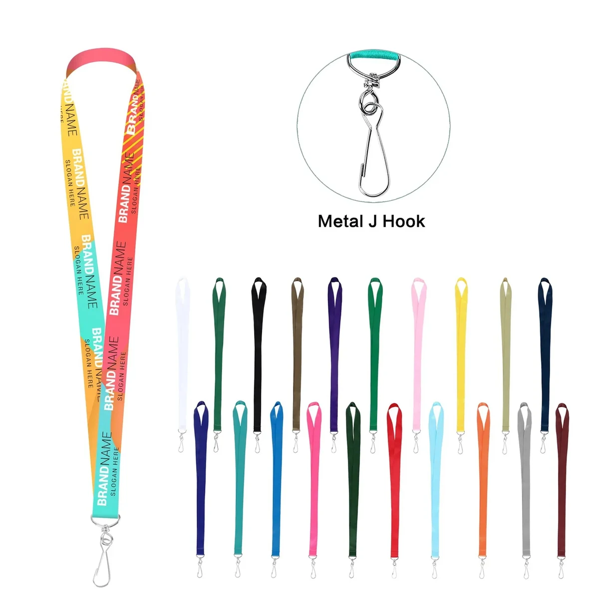 Lanyards for Id Badges Badge Holder Keys 1