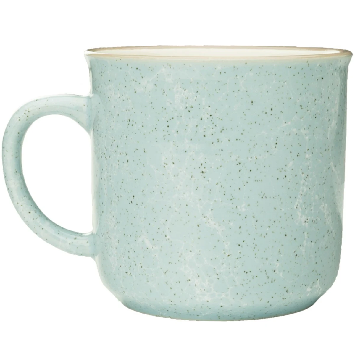 13 oz Marble finish Ceramic Campfire Coffee Mug w/ Flared top 1