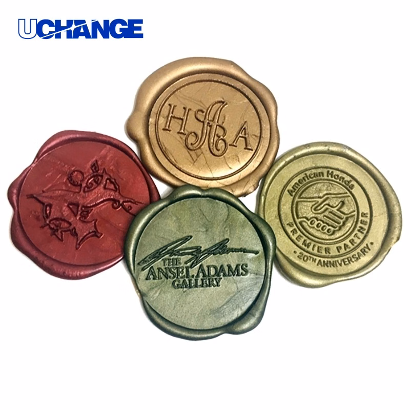 Adhesive Wax Seal Sticker for Packaging