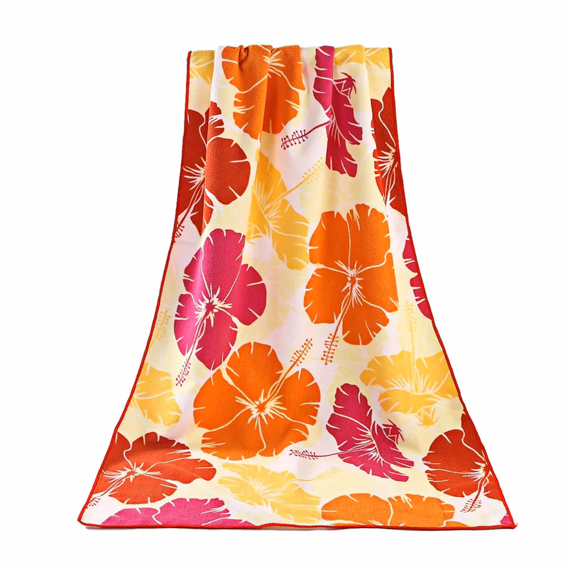 60" x 30" Full Color Microfiber Beach Towel