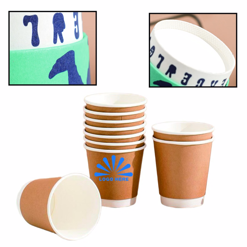 Full Color Durable 9 OZ Disposable Coffee Cup