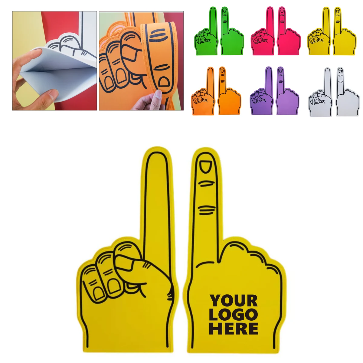 Cheering Gloves Made of EVA 1
