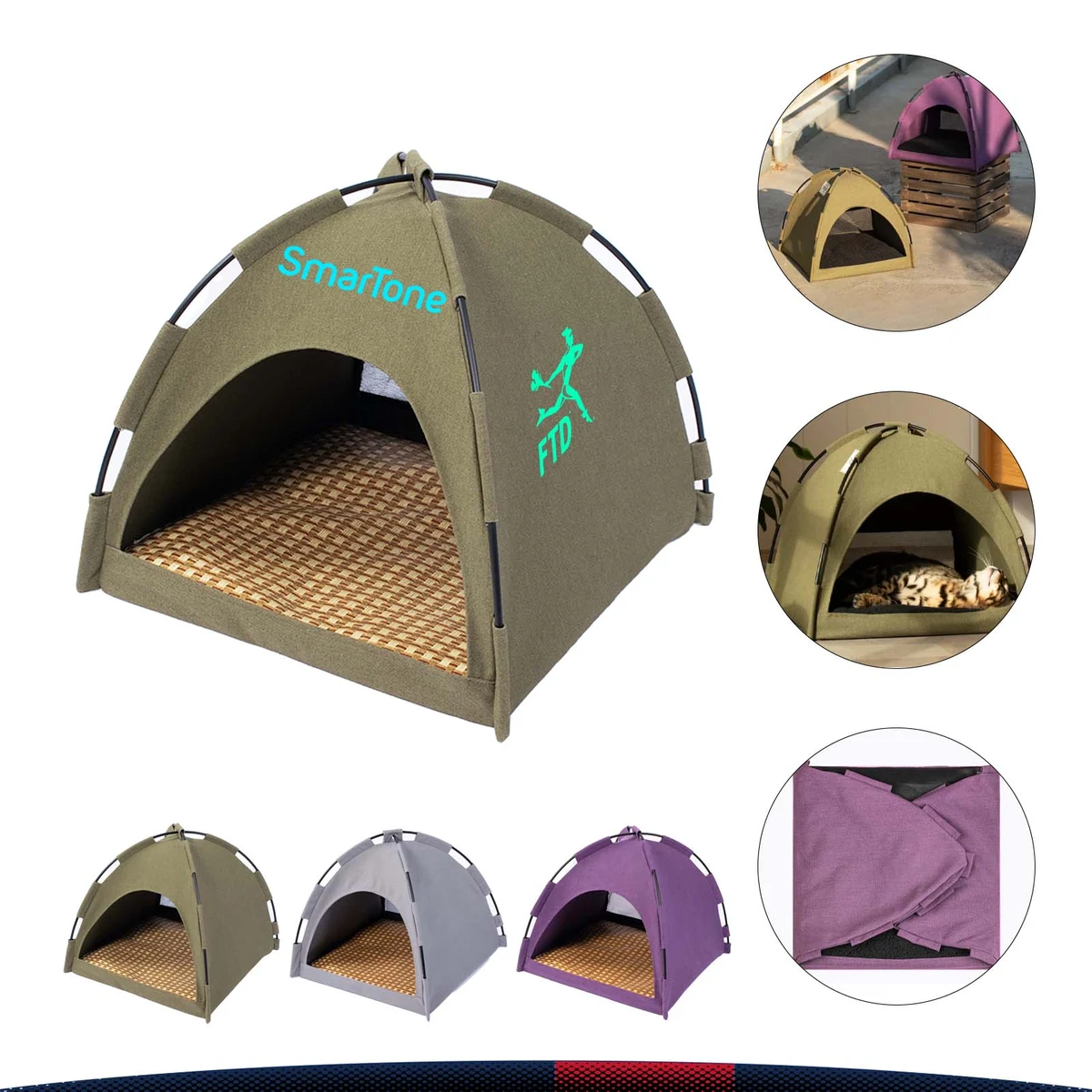 Canvas Portable Tent 1