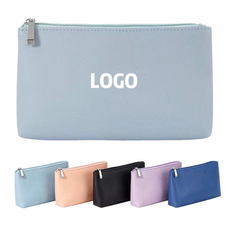 PU Leather Zipper Pouch