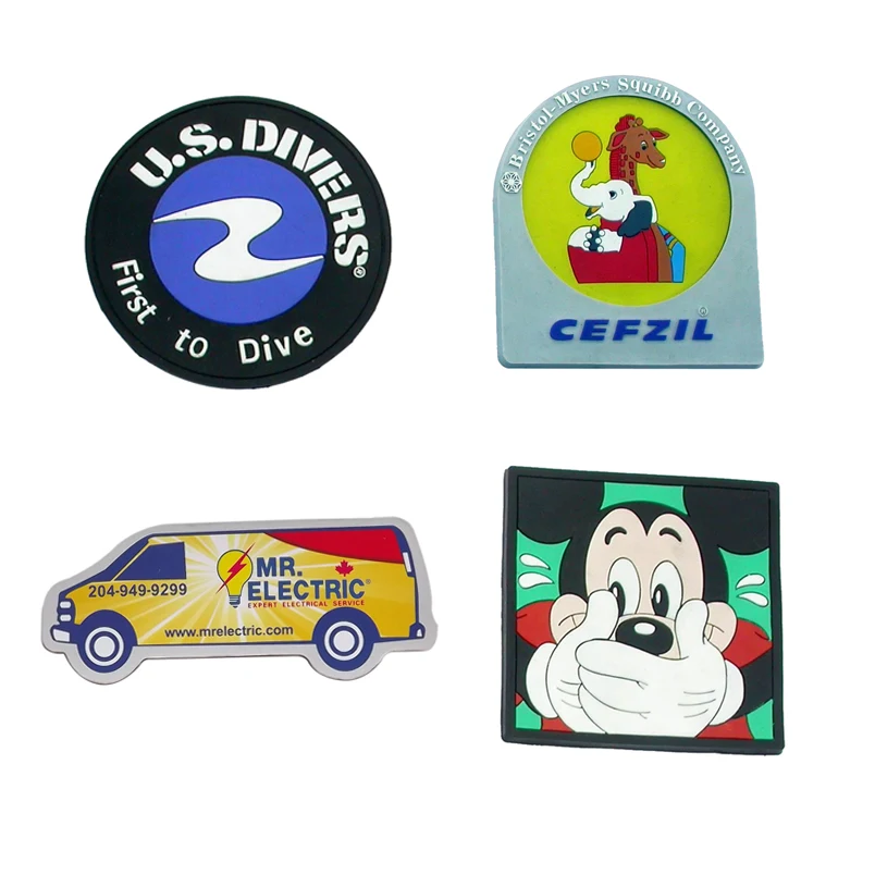 Custom PVC Non-Slip Heat Resistant Cup Coaster 1