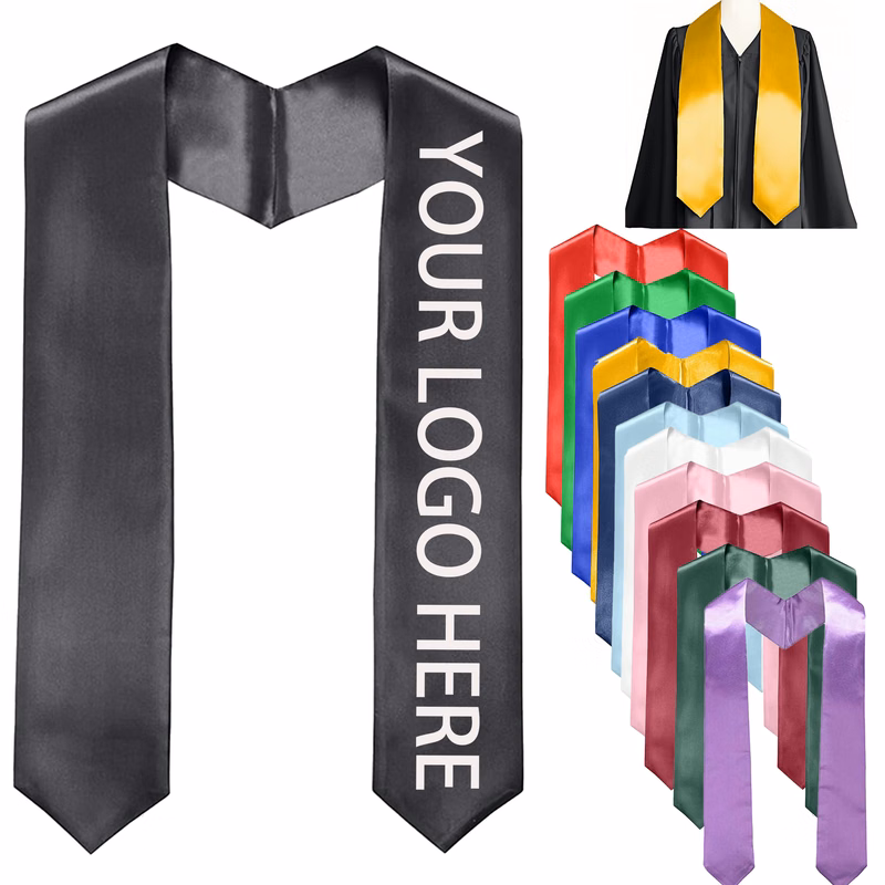 Polyester Graduation Sash For Commencement Ceremony