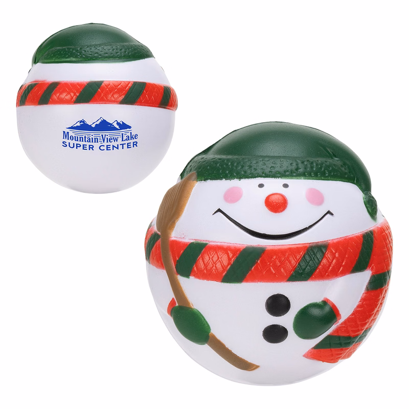 Snowman Ball Stress Reliever