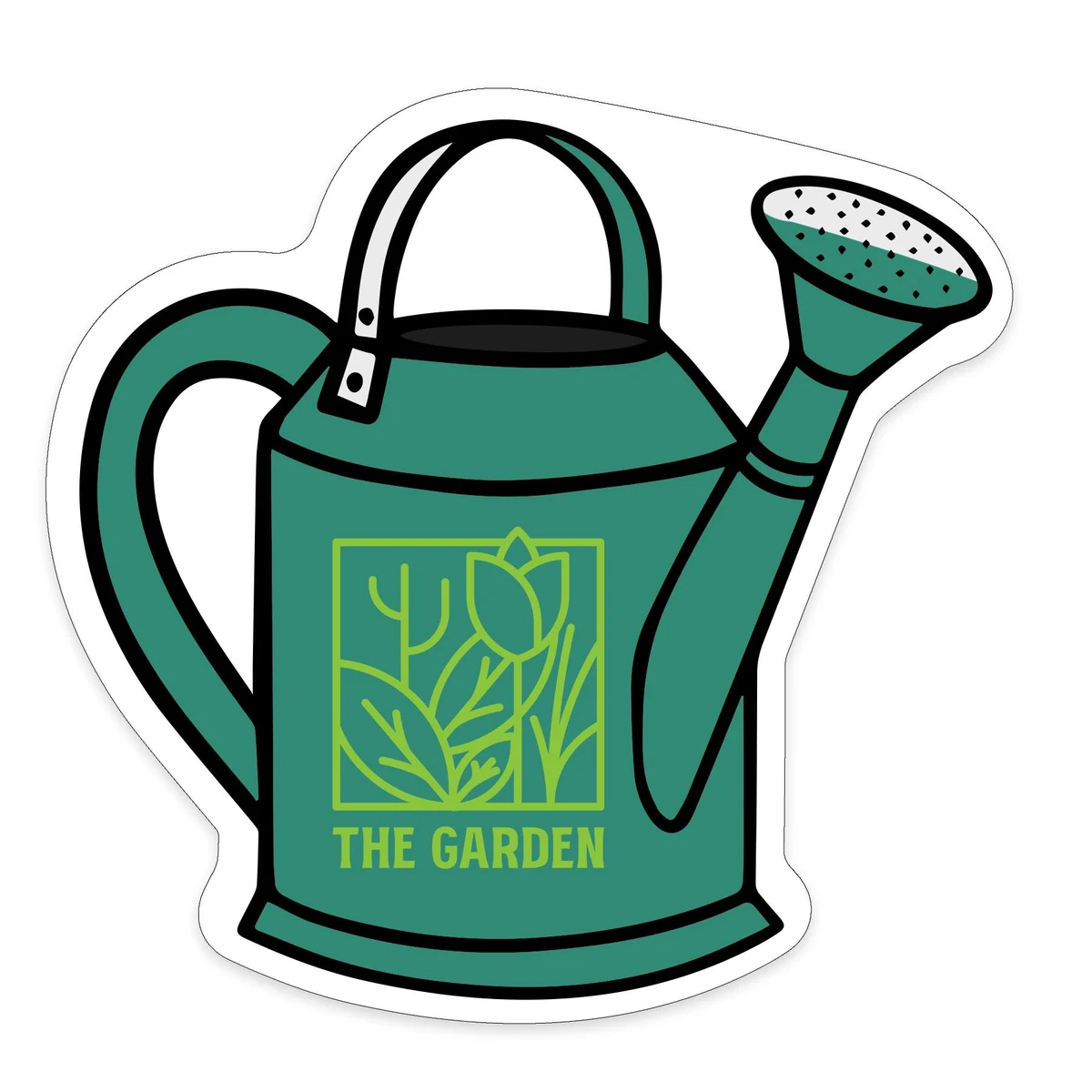Watering Can Shaped NoteKeeper™ Magnet 20 Mil 1