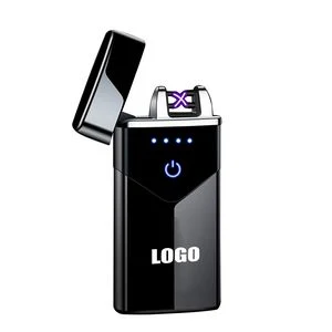 Sleek Electric Arc Lighter With Flip Up Cap And USB Charger 1