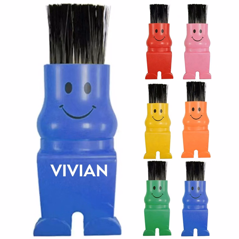 ABS Cartoon Smile Keyboard Cleaning Brush