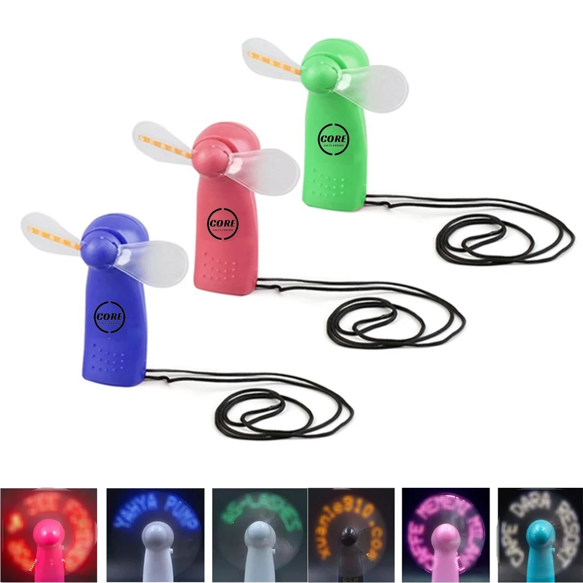 Portable Handheld Fan LED Mini Light 1