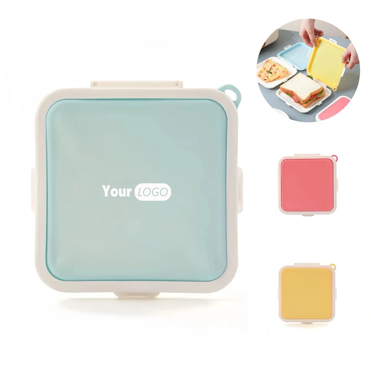 Polypropylene Sandwich Bread Preservation Storage Box 1