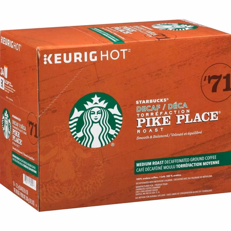 Starbucks K-Cup Coffee - Decaf Pike Place Roast