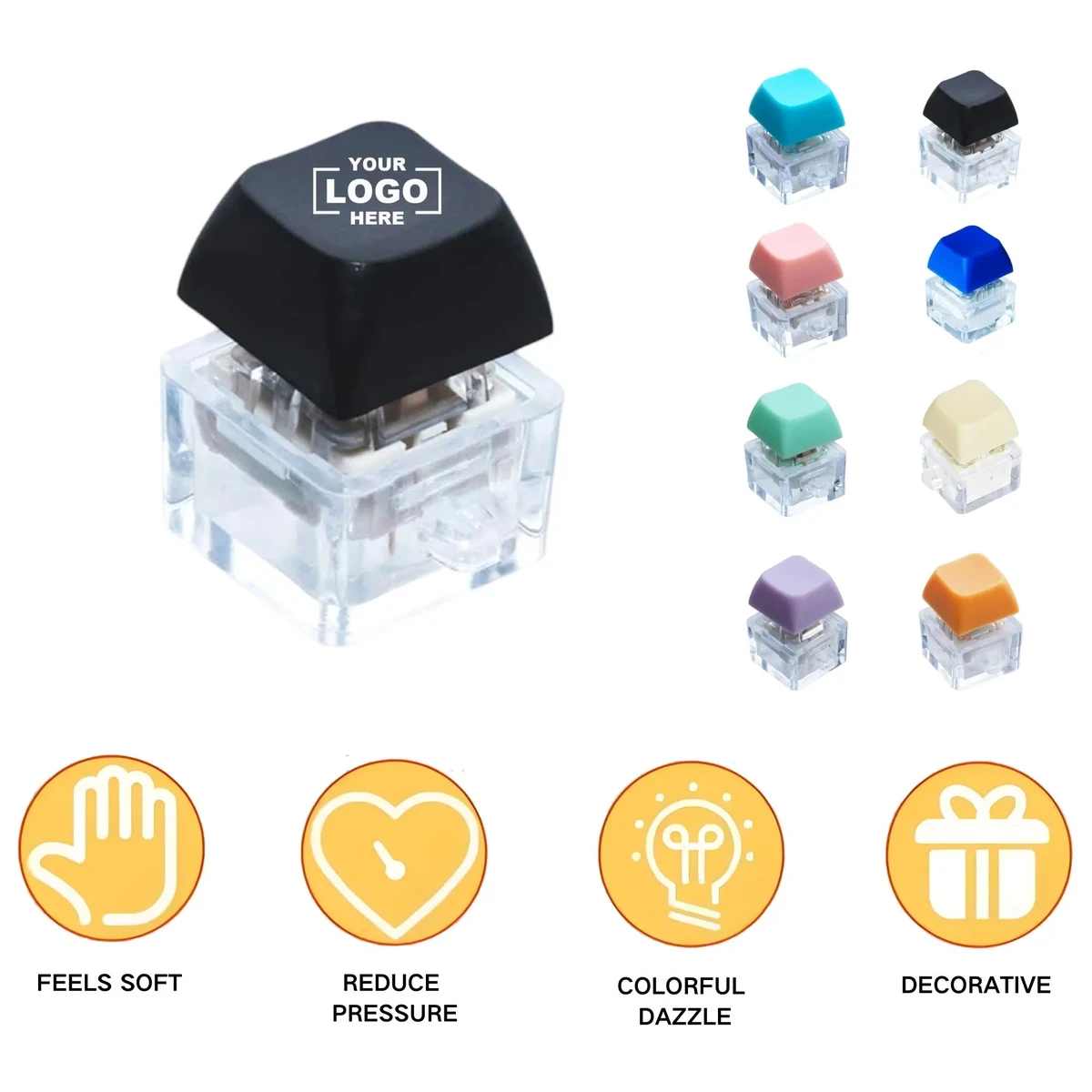 Keyboard Click Decompression Toy 1