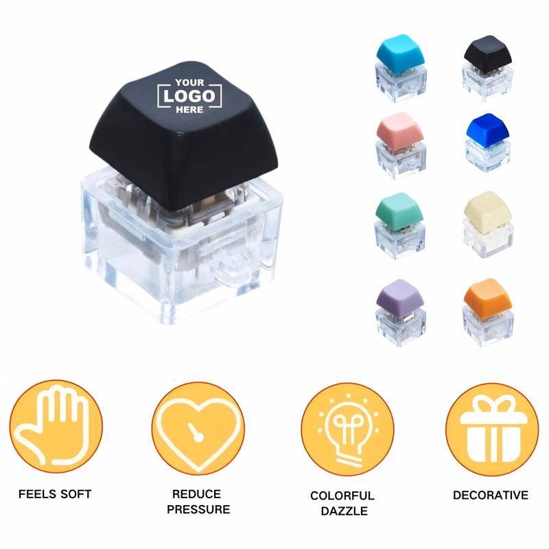 Keyboard Click Decompression Toy
