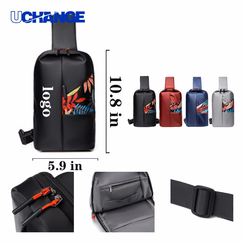 Full Color Fashionable Single Shoulder Chest Bag Organizer