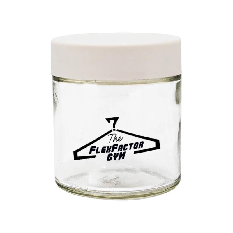3 oz Clear Glass Jar 1