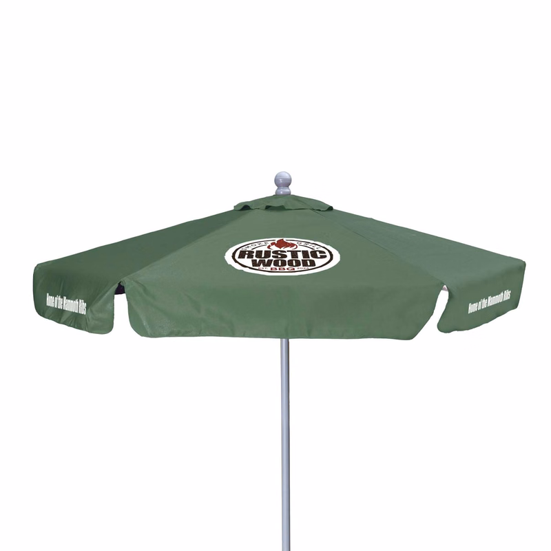 7' Deluxe Market Umbrella Kit with Valance (6 Imprints)