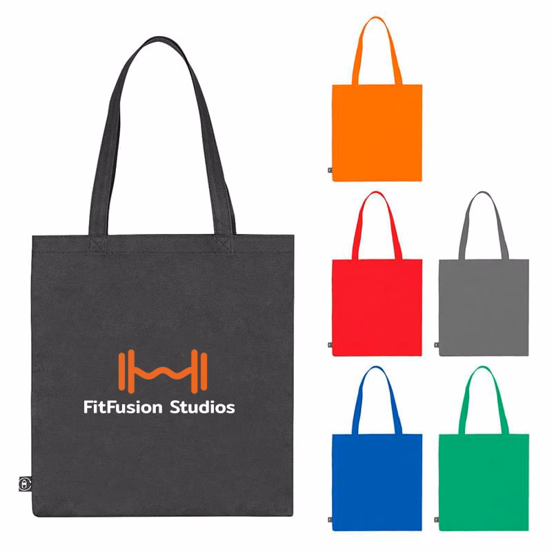 Non-Woven Tote Bag With 100% RPET Material