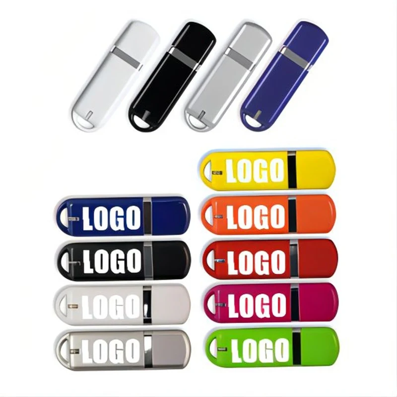 Plastic Flat Style USB Flash Drive (32GB) 1