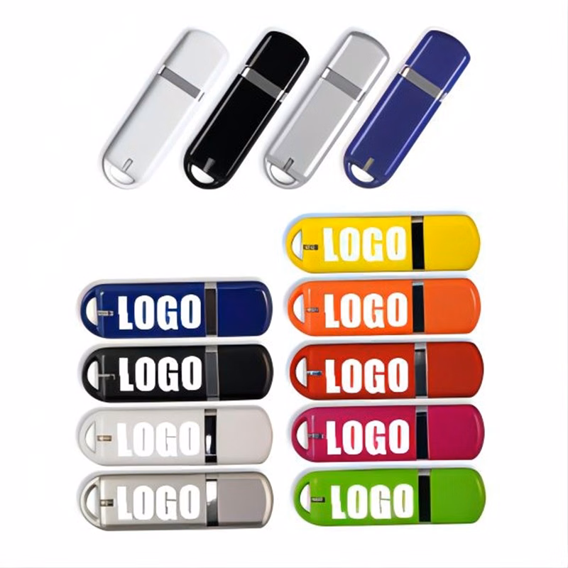 Plastic Flat Style USB Flash Drive (32GB)
