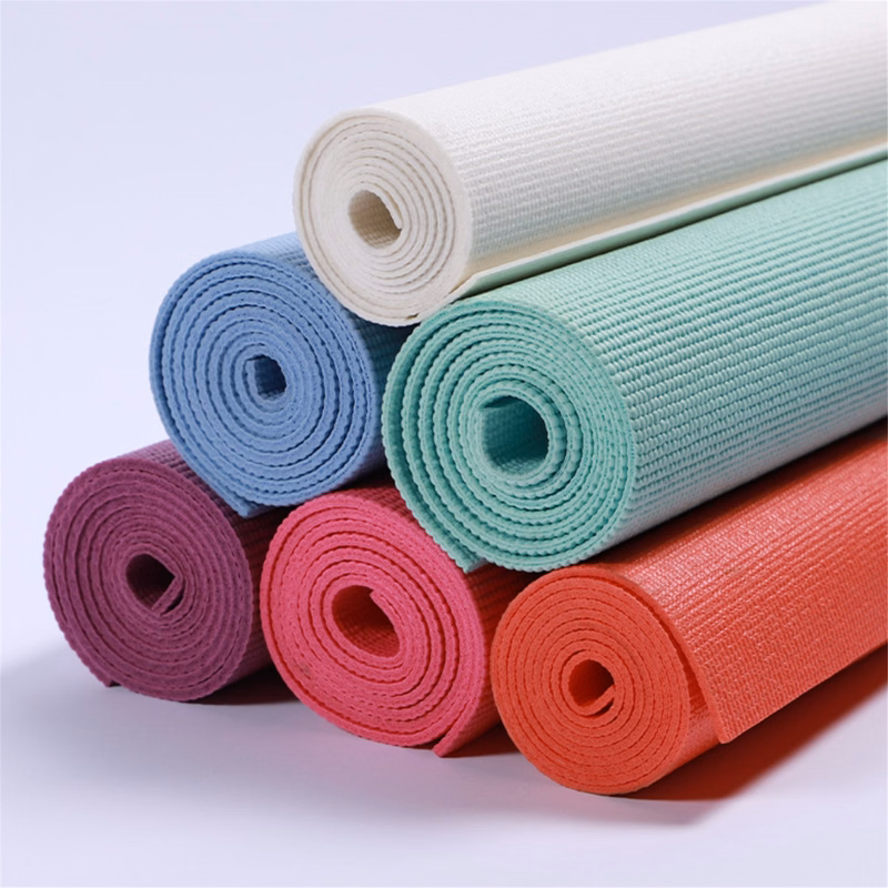 PVC Yoga Mat with Carrying Strap