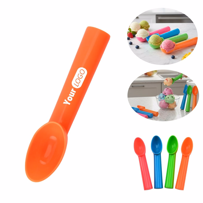 Custom Logo Plastic Ice Cream Scoop