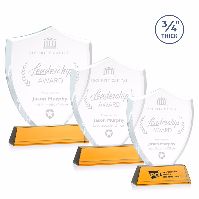 Scudo Shield Award on Newhaven - Amber