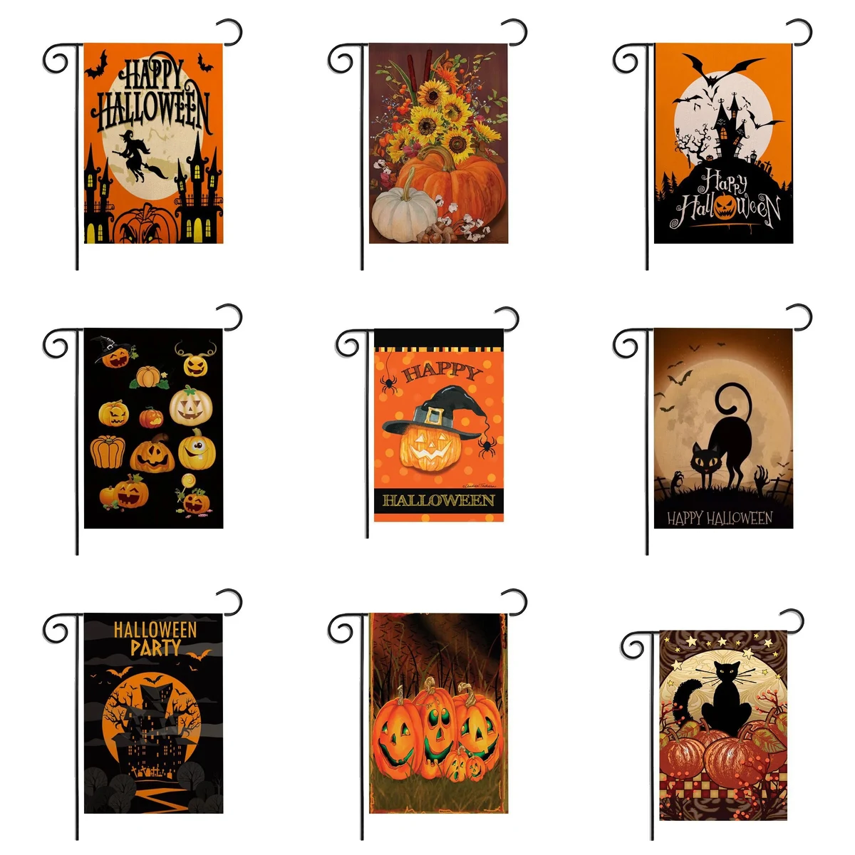 Halloween Decoration Garden Flag 1