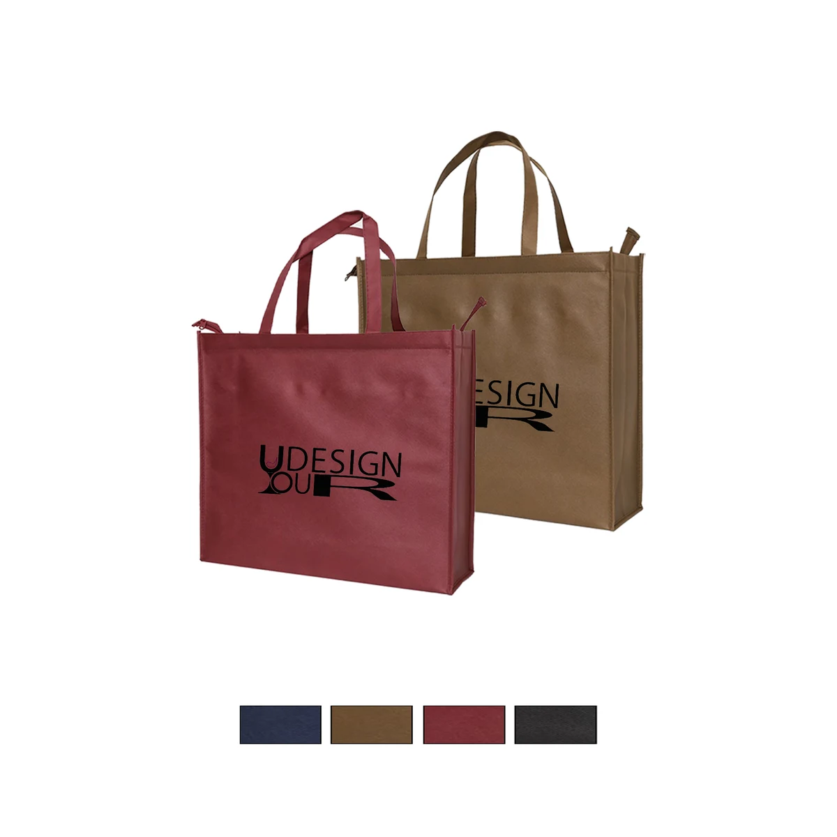 Large-Capacity Non-Woven Zipper Bag 1